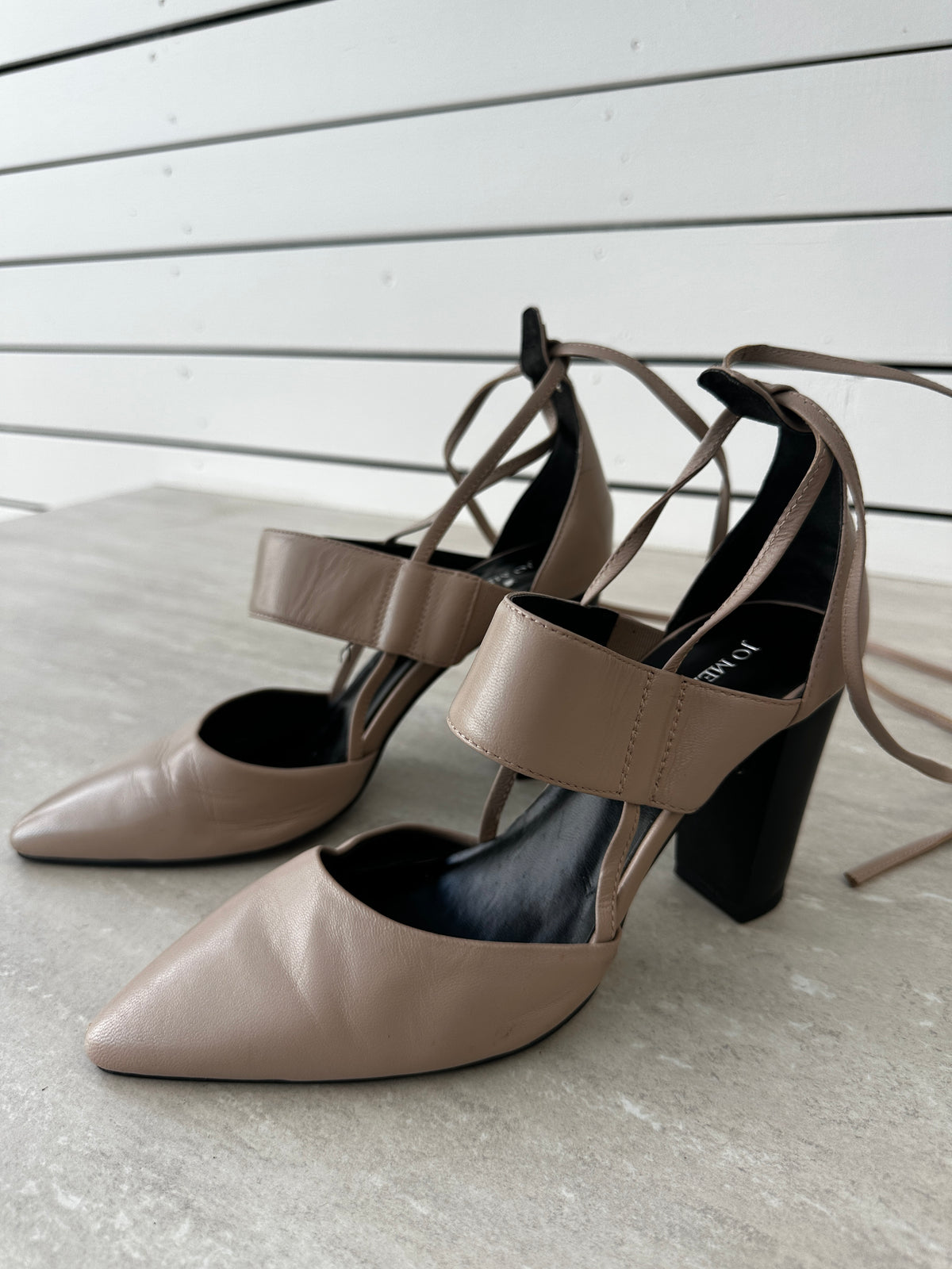 Jo Mercer Heels - Beige - 38