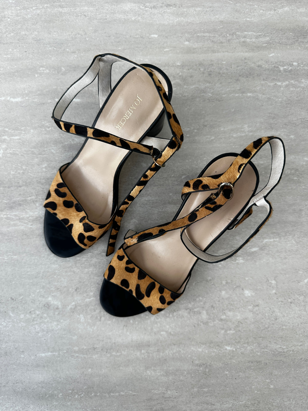 Jo Mercer Heels - Leopard - 39