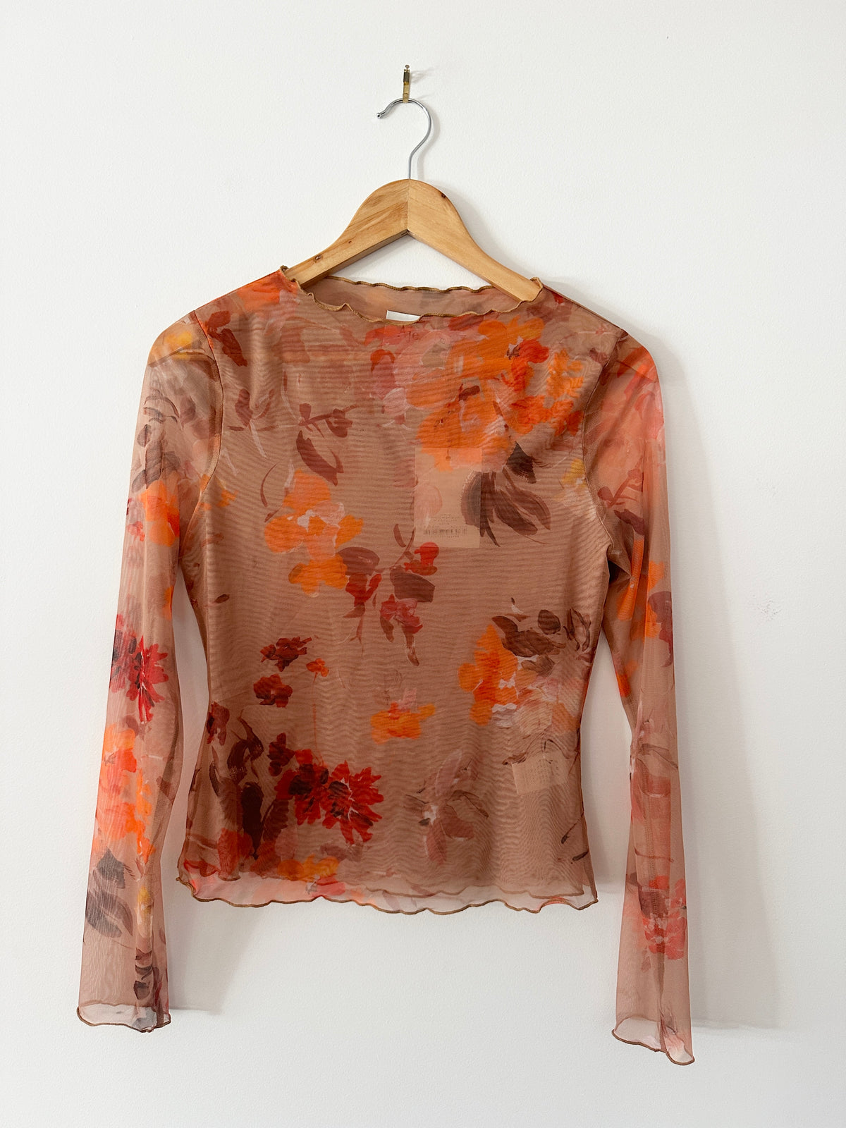 Aje Meadow Blooms Mesh Skivvy - XS BNWT