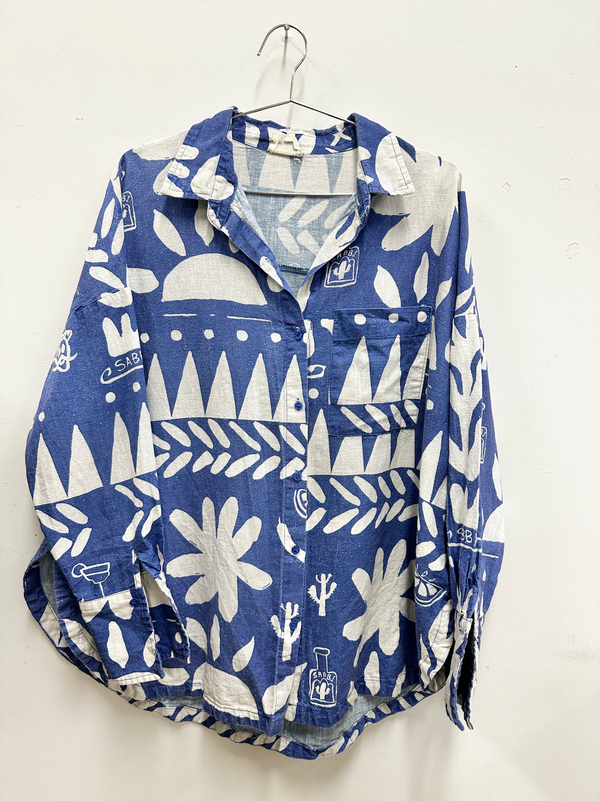 Sabbi Linen Shorts and Shirt Set - S