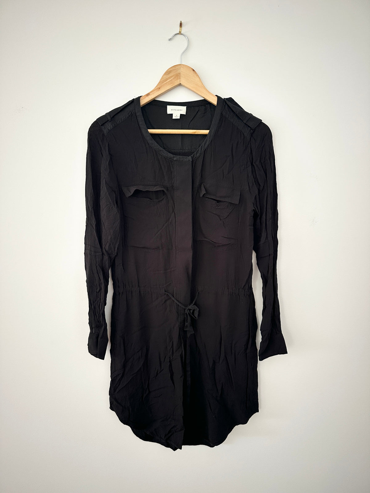 Witchery Shirt Dress - 8