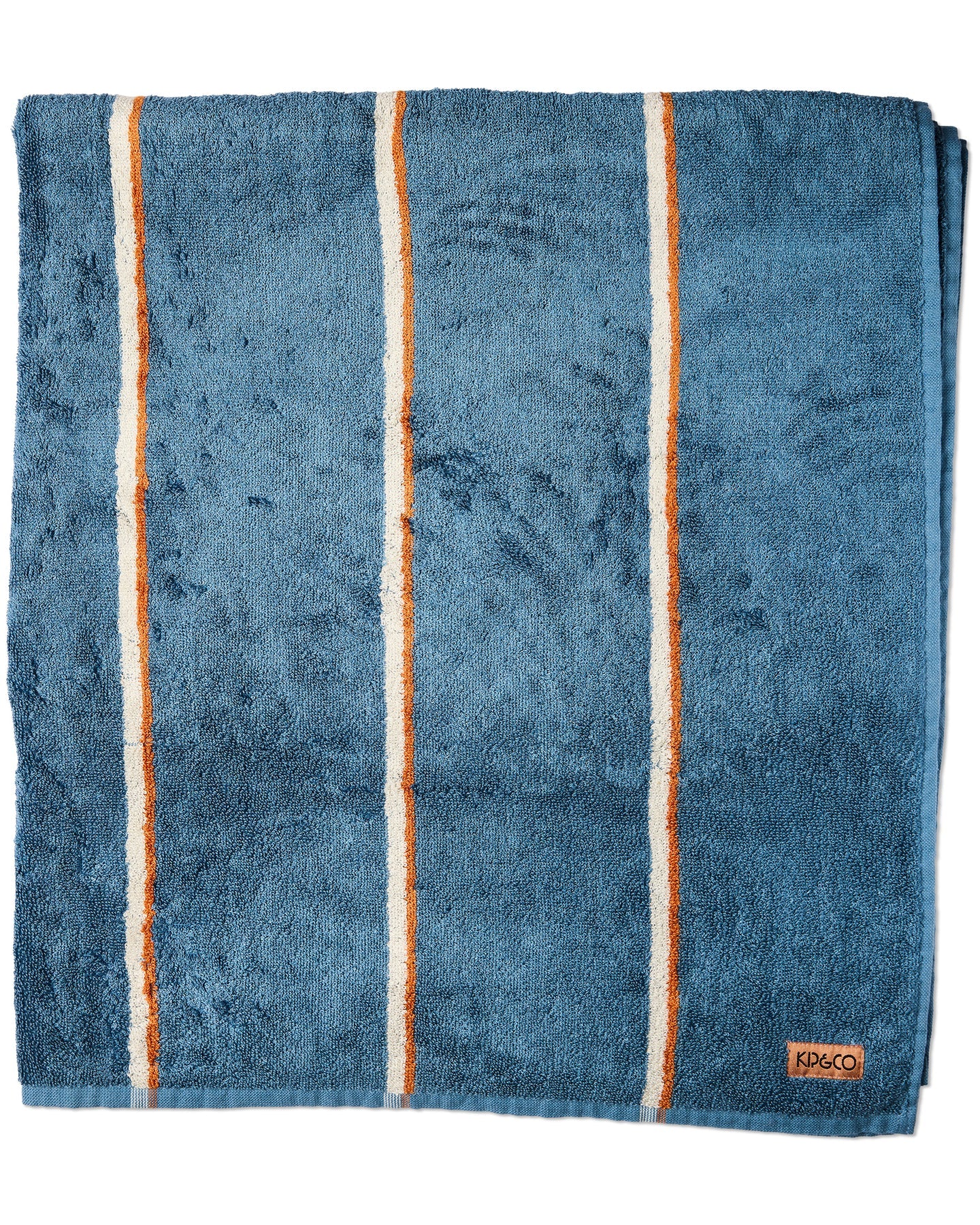 Blue Lagoon Stripe Bamboo Terry Towels