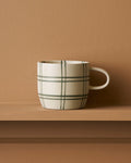 MUG SINGLE - GREEN LINEAR CAT'S PYJAMAS