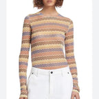 Sir Zuri Long Sleeve Top In Print rrp $280