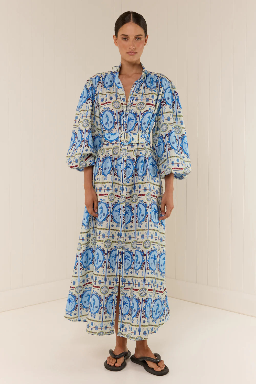 Noddy Dress Lagoona Tile