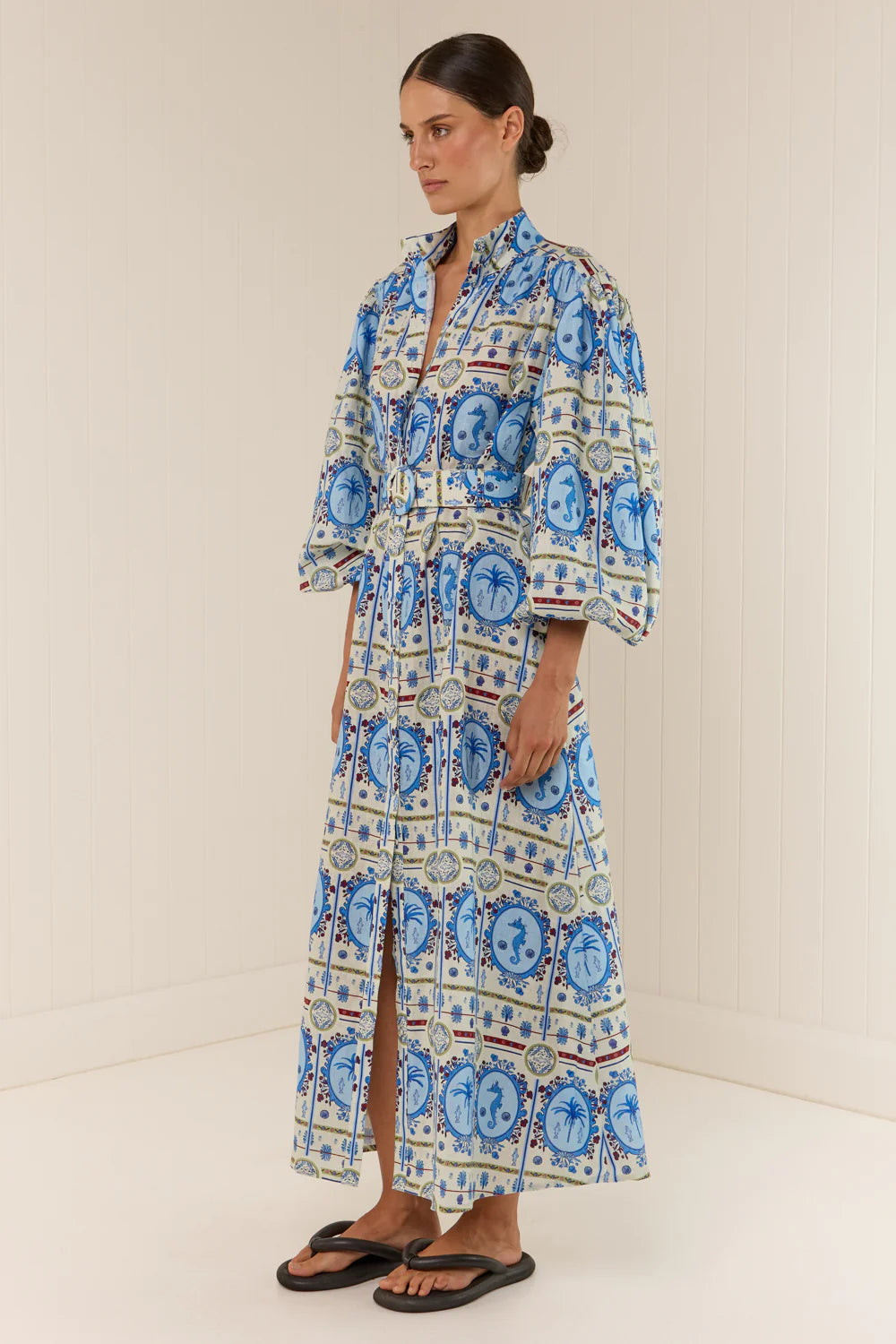 Noddy Dress Lagoona Tile