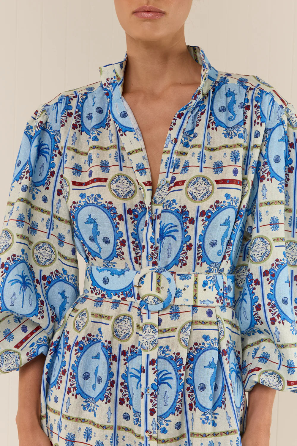 Noddy Dress Lagoona Tile