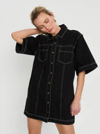 Kivari Rowyn Denim Shirt Dress 16