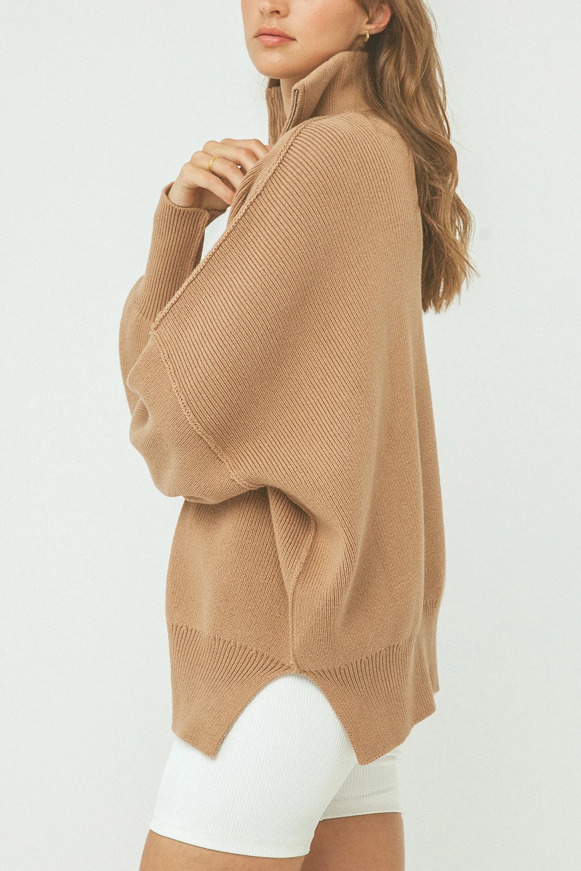 Arcaa Movement Caramel Zip up - S