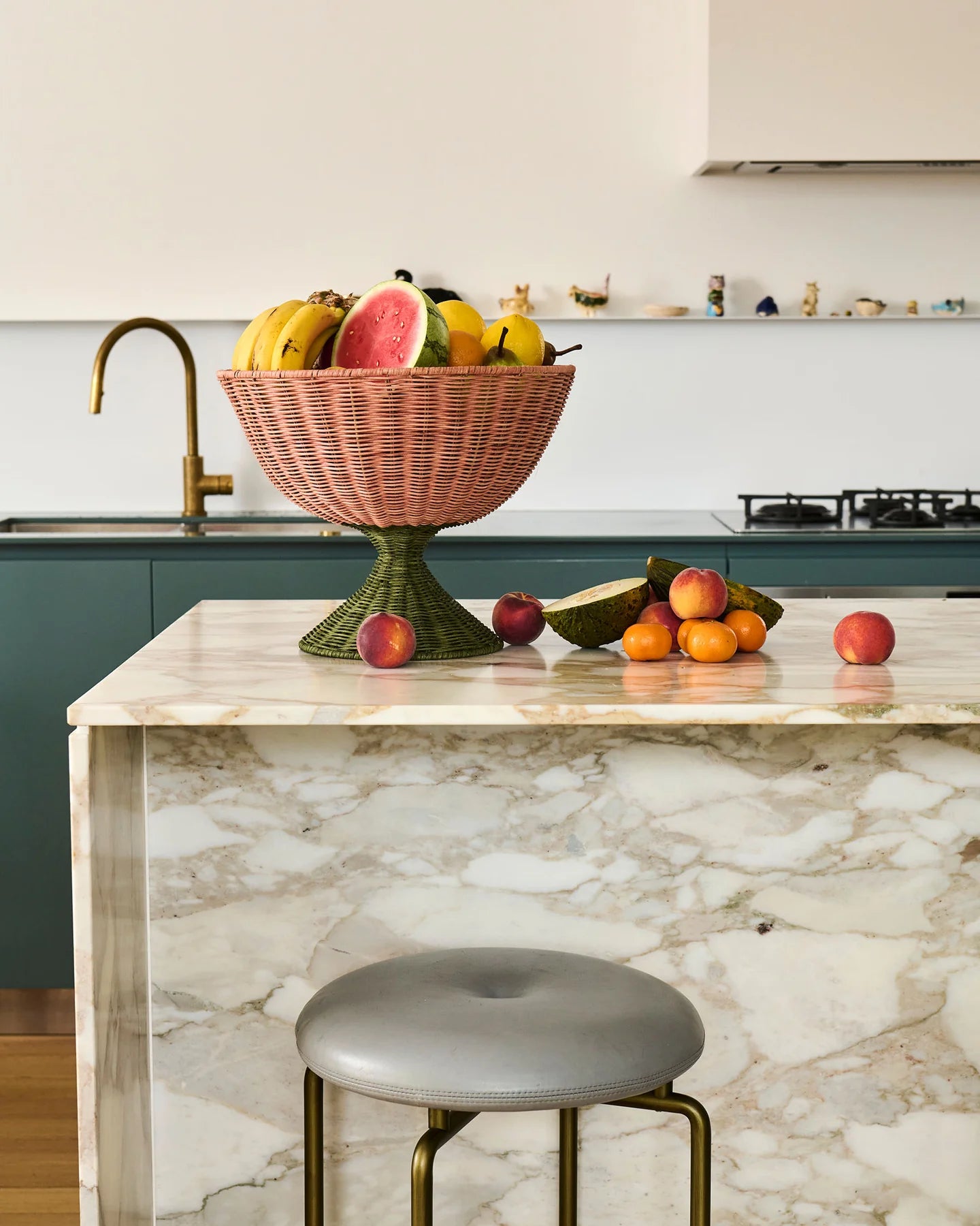 Portofino Rattan Fruit Bowl Stand