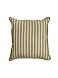 Pistachio Seersucker Cushion: With Insert