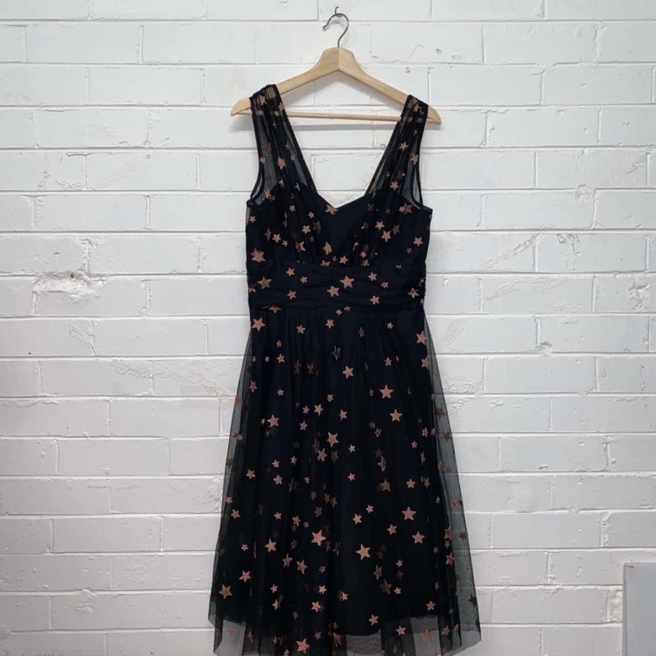 Review Gold Start Party Dress - 16
