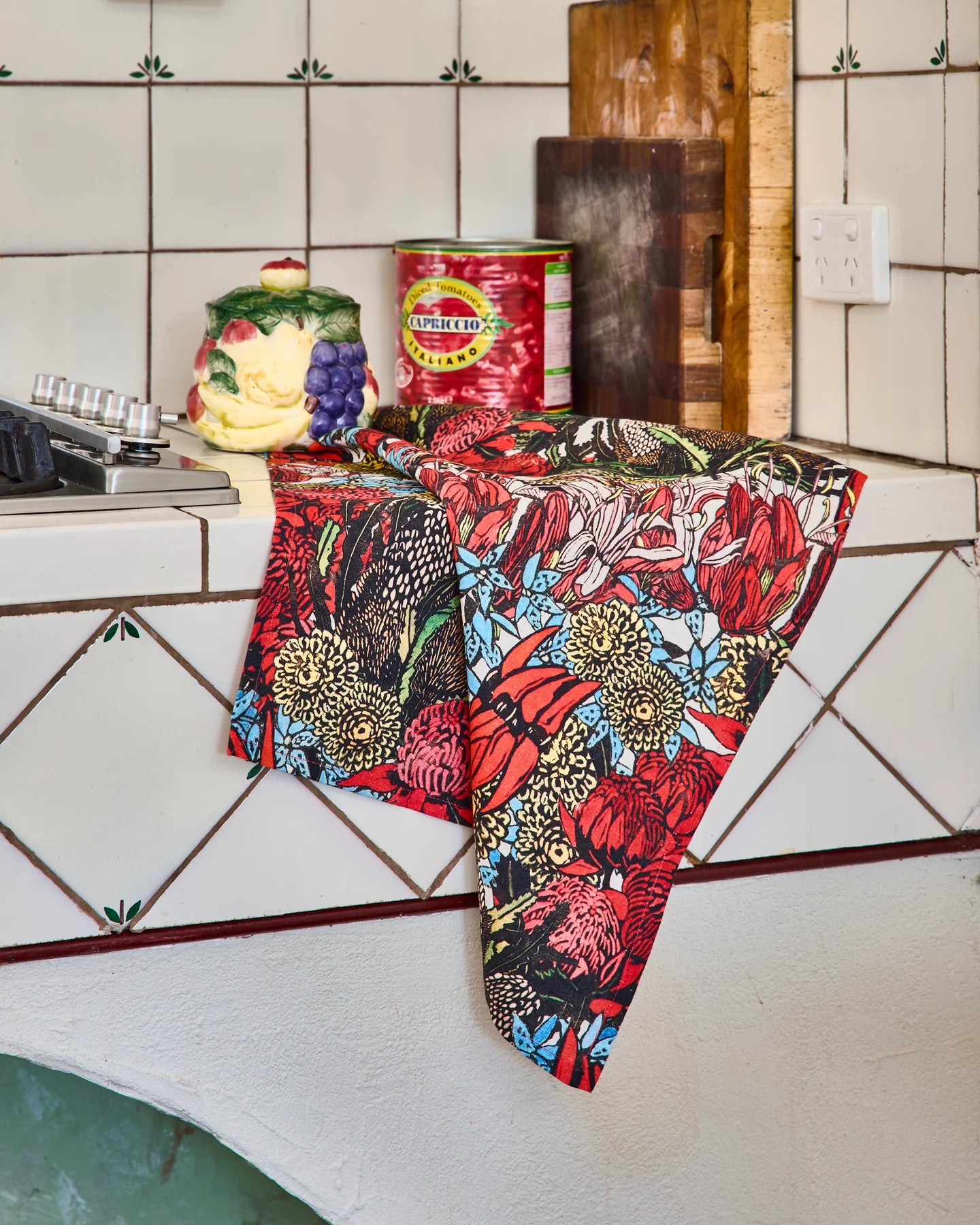 Kip&Co x Margaret Preston Bush Natives Tea Towel