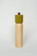 New! Salt & Pepper Grinder - Olive & Red: Large