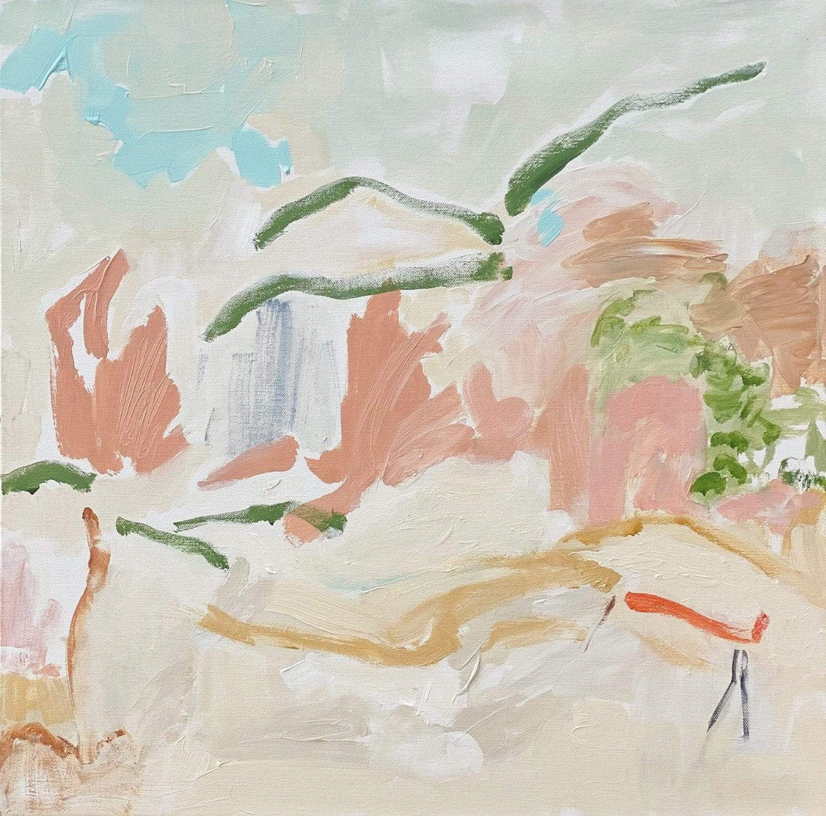 Lyre Song II - Framed Original Art