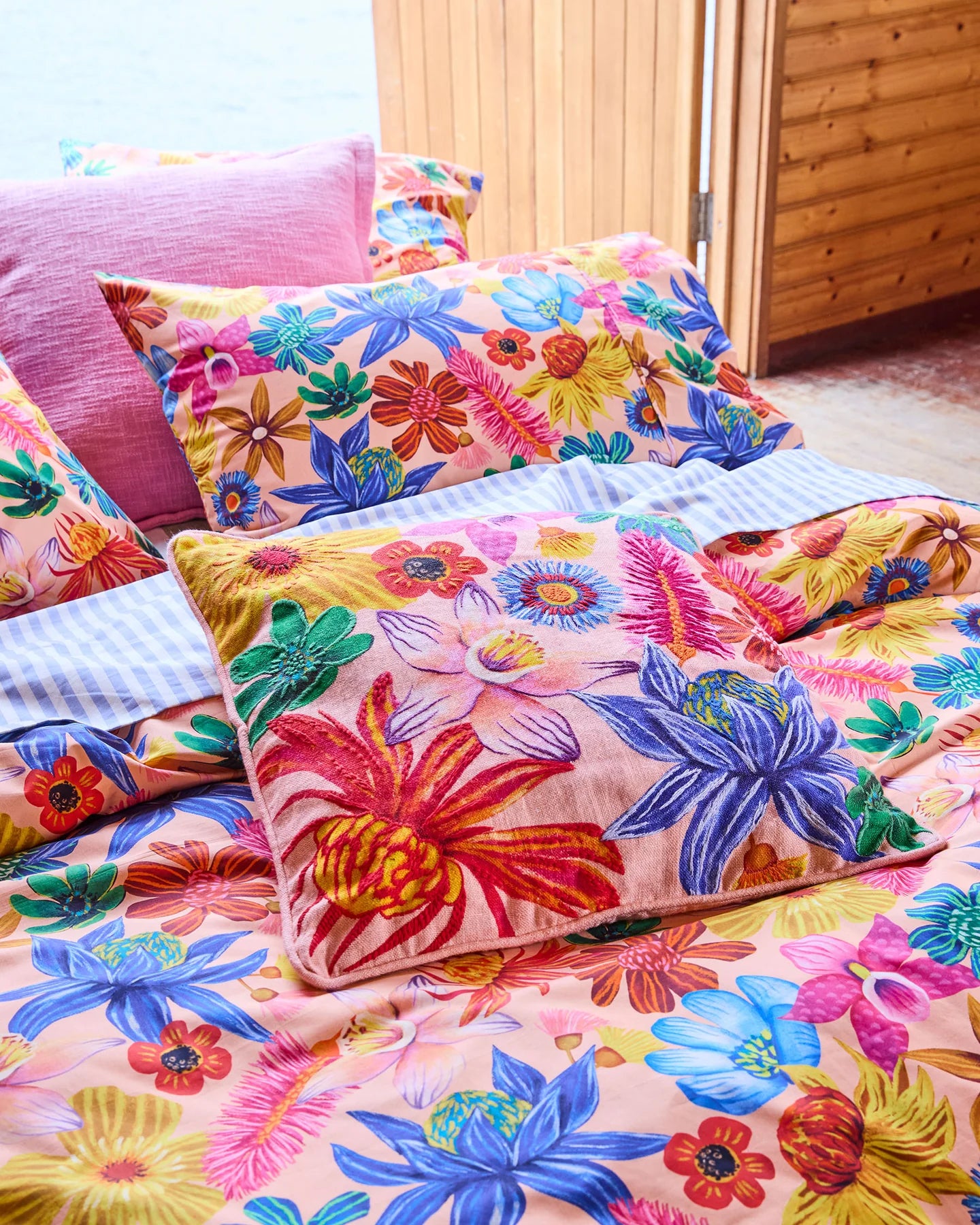 Wild Flowers In Bloom Cushion