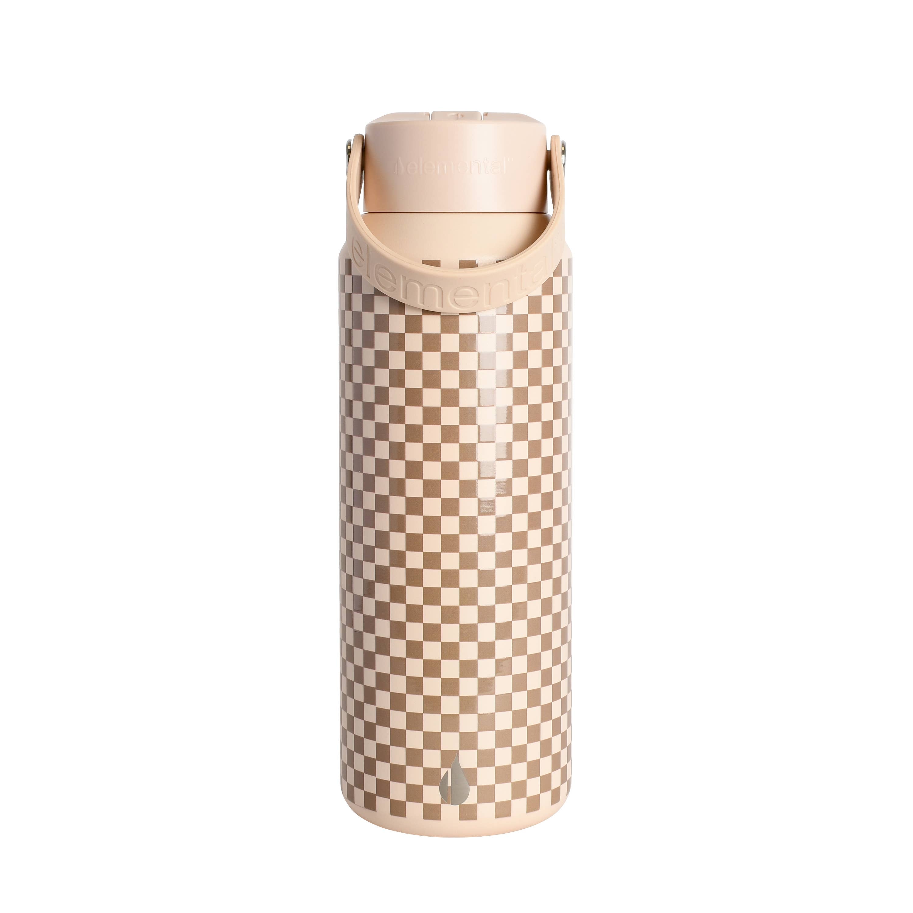 Core Insulated Leakproof Bottle w/Handle 40oz - Brown Check