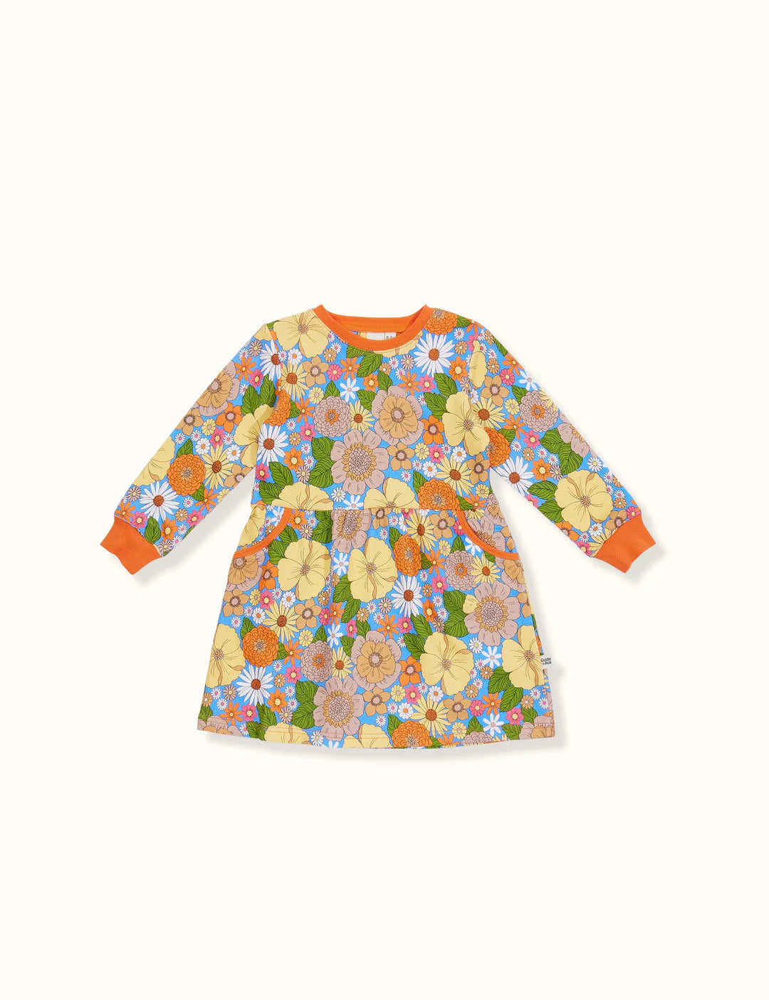 Kids Goldie & Ace floral dress - thick Winter style - 4