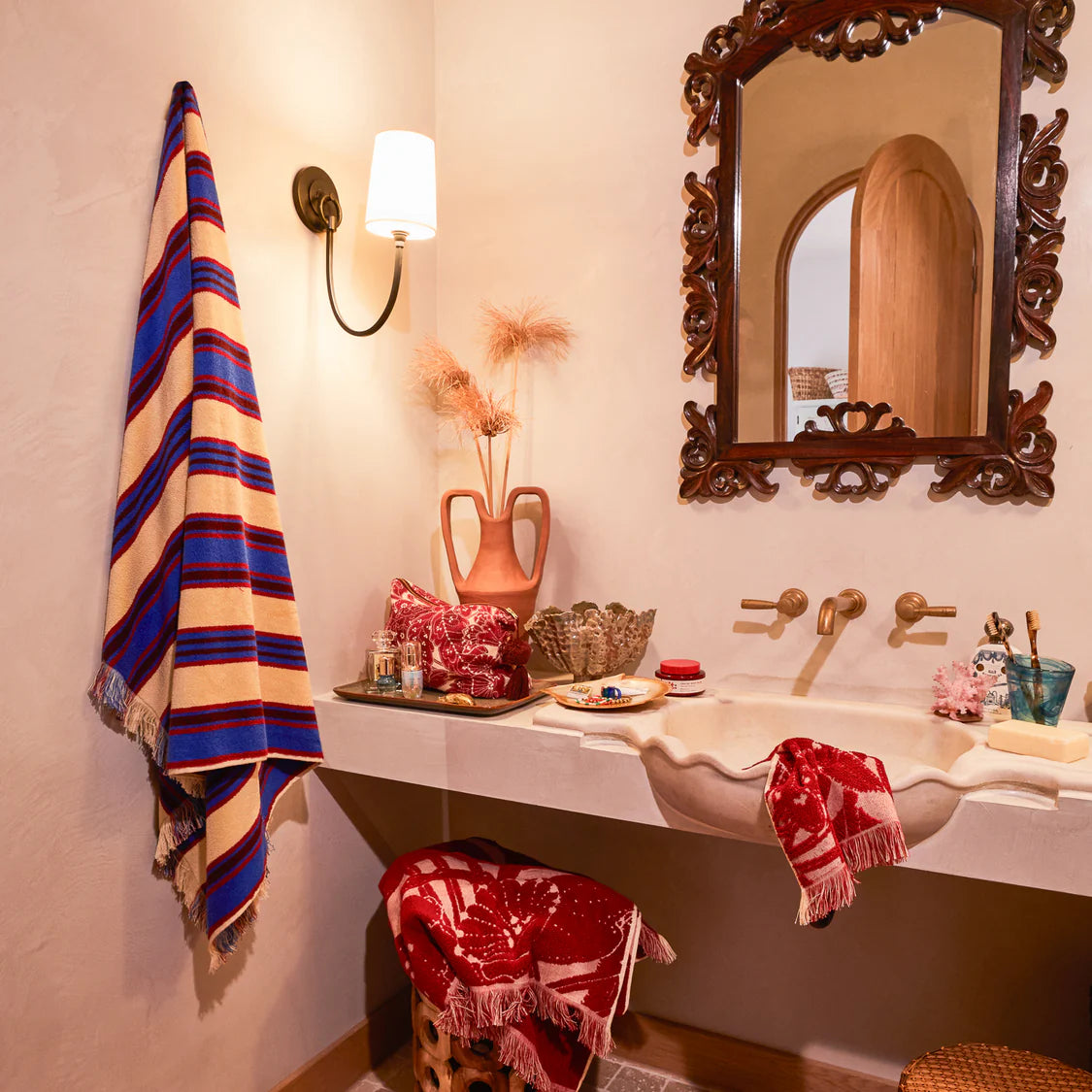 Selene Bath Sheet Azure