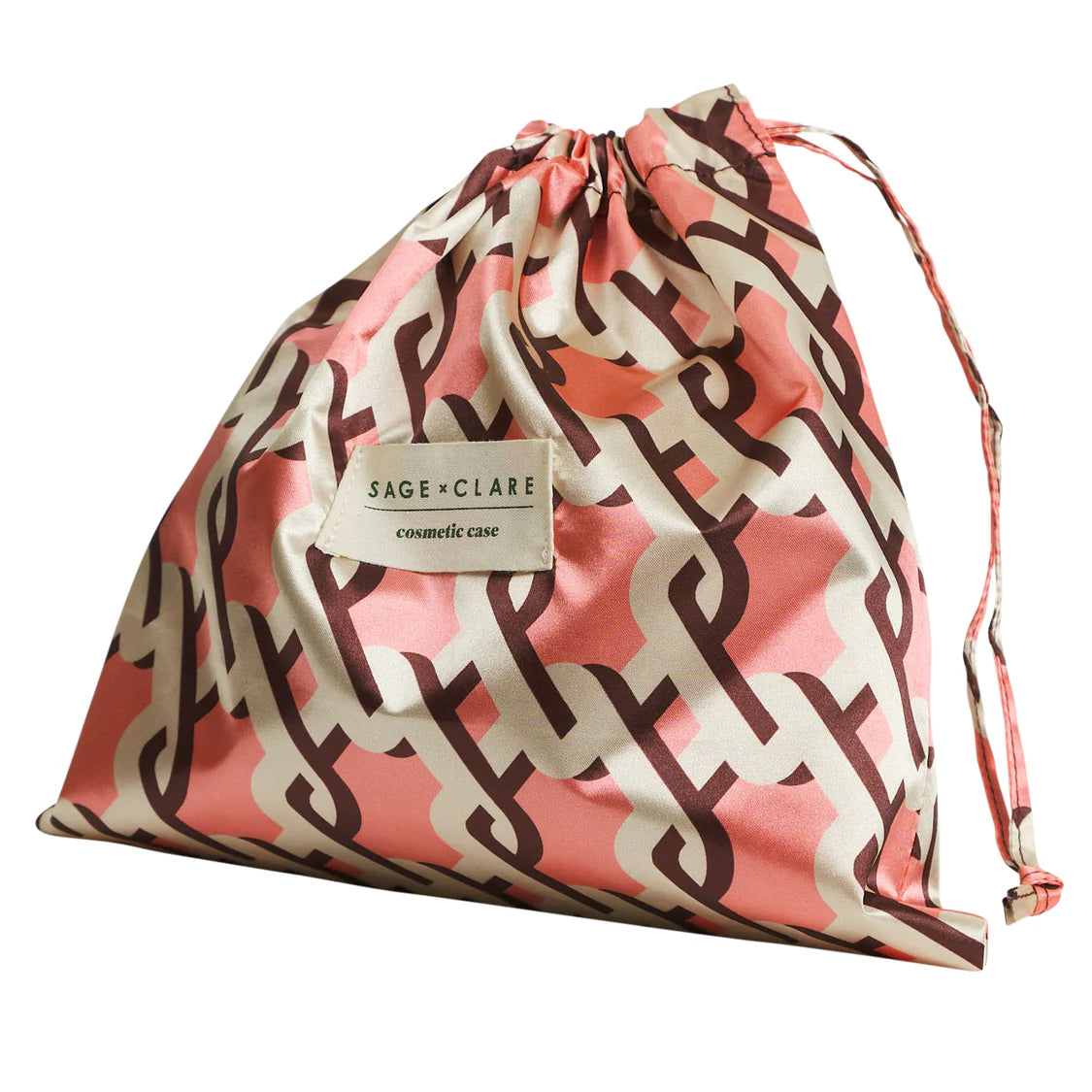 Delphine Cosmetic Pouch - Garnet