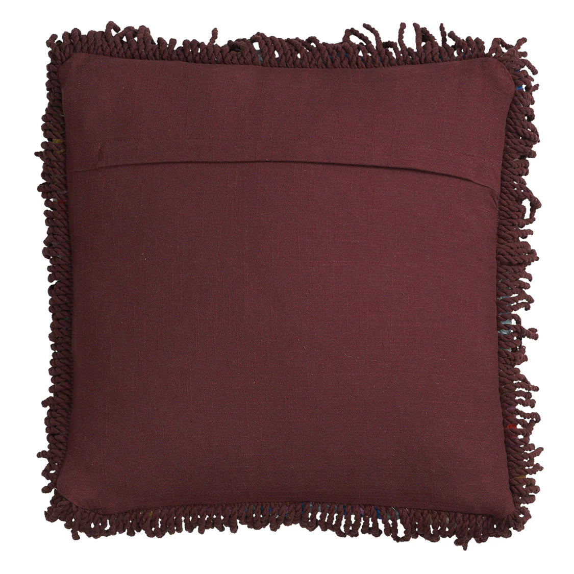 Cora Tufted Cushion - Garnet (Feather)
