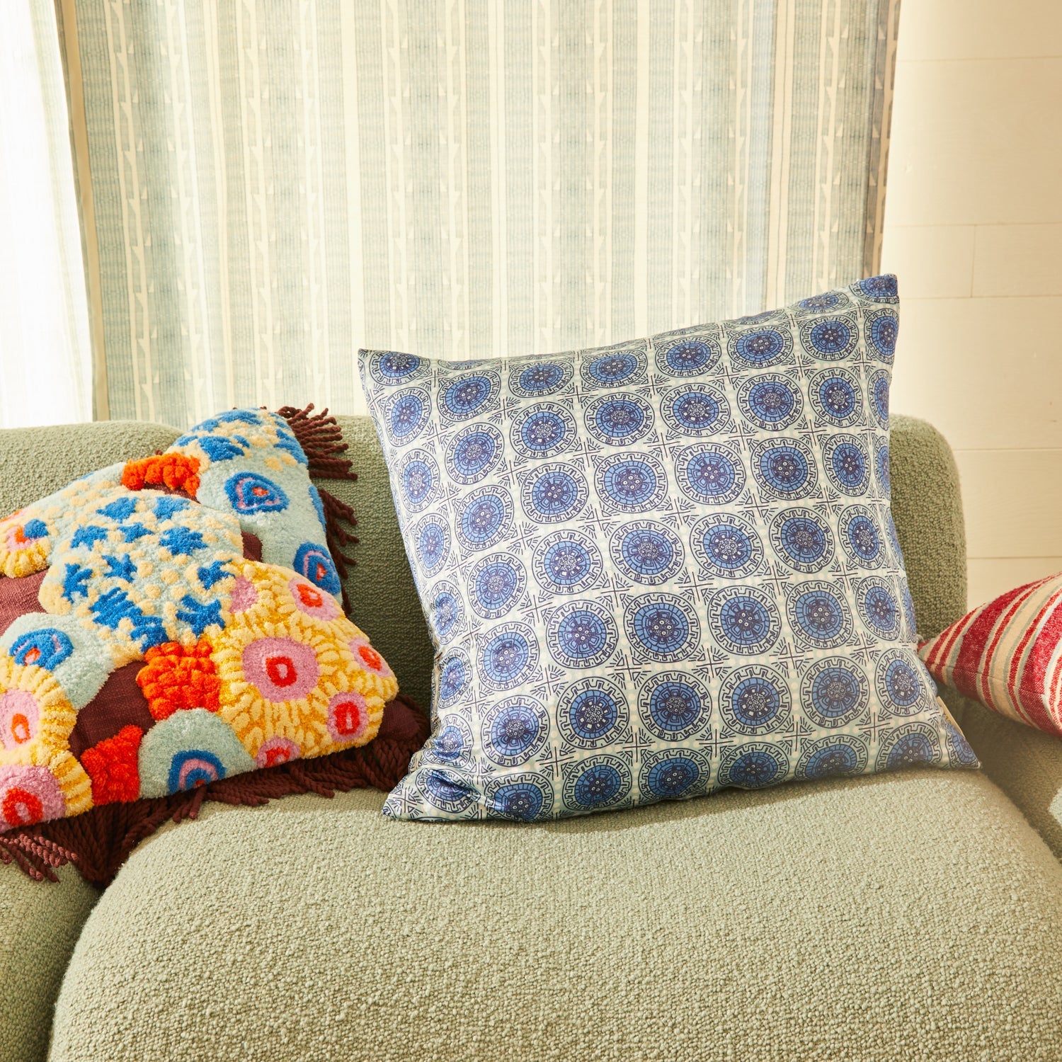 Gabriella Cushion Azure
