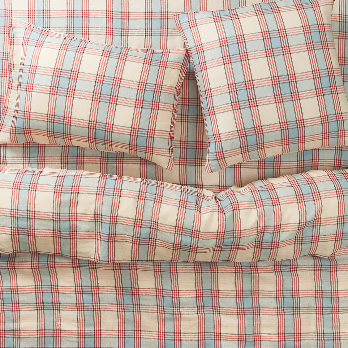 Isla Linen Sheets - Cerulean