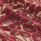 Lucia Linen Sheets - Crimson