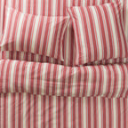 Selene Cotton Sheets - Crimson