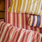 Selene Cotton Sheets - Crimson
