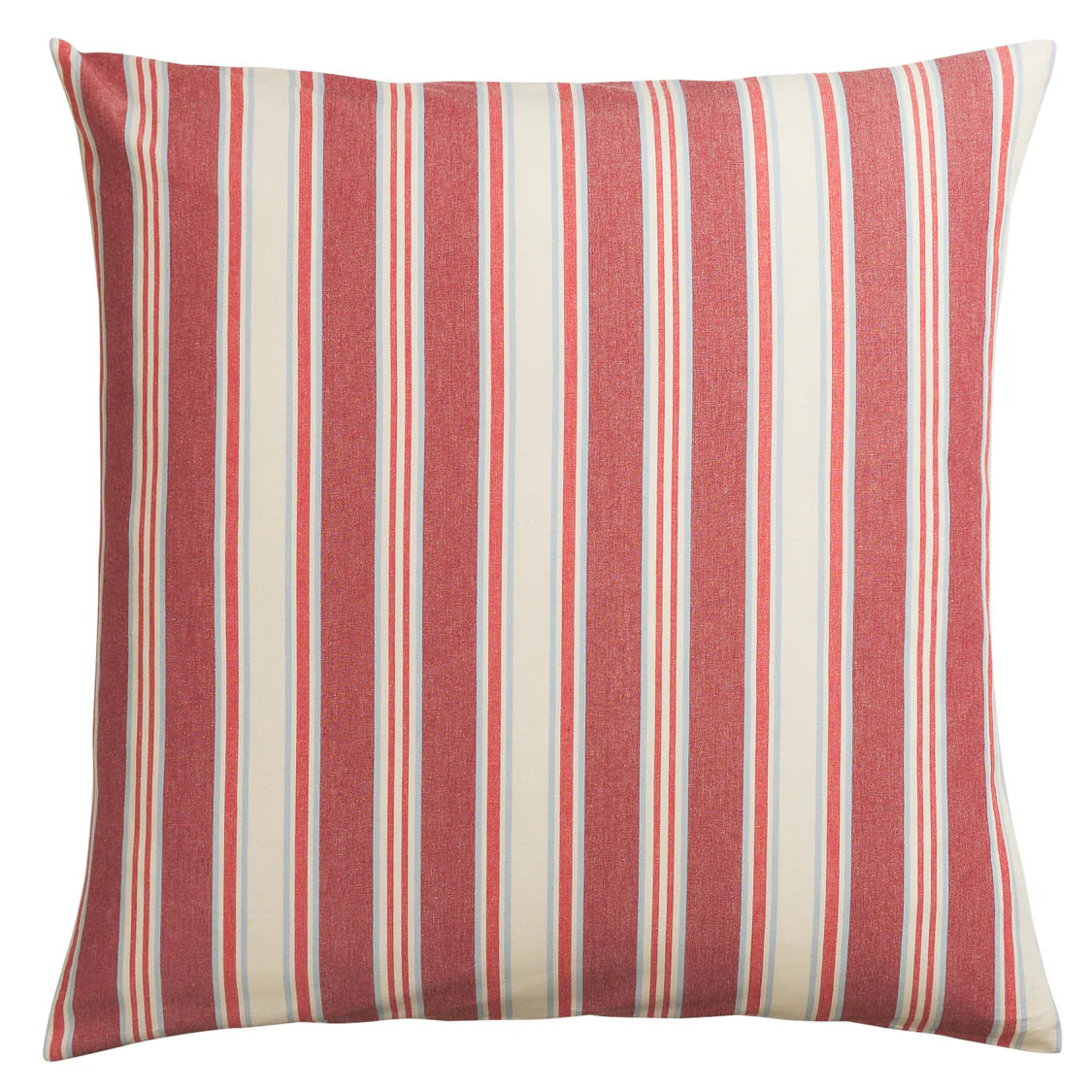 Selene Cotton Euro Pillowcase Set - Crimson