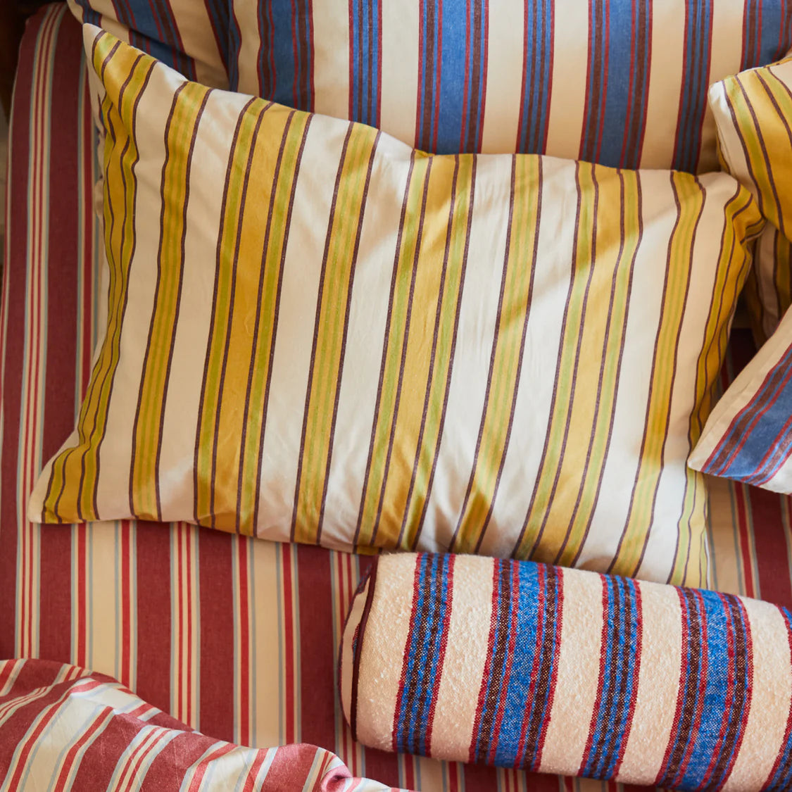 Selene Cotton Pillowcase Set - Dune