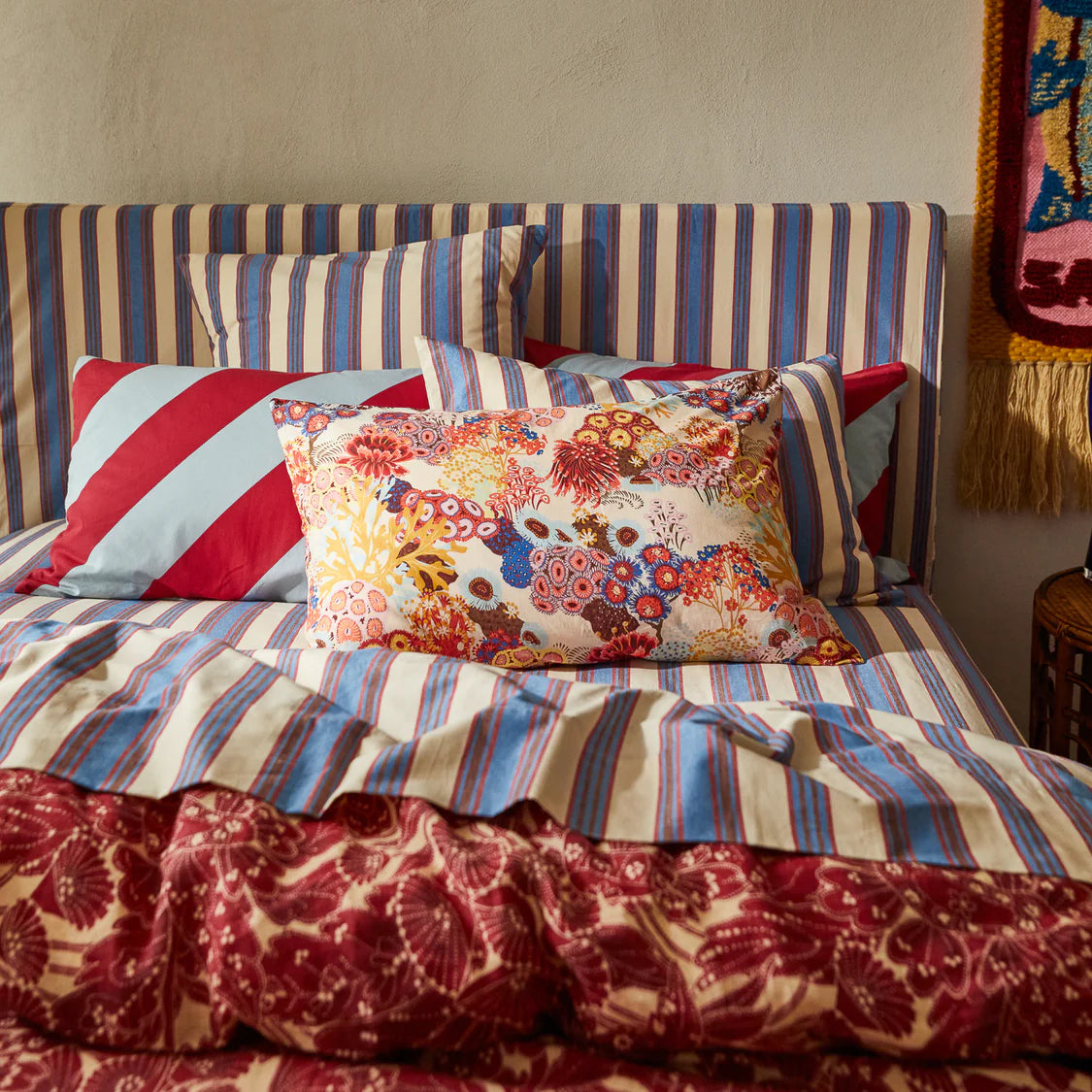 Cora Cotton Pillowcase Set - Pearl