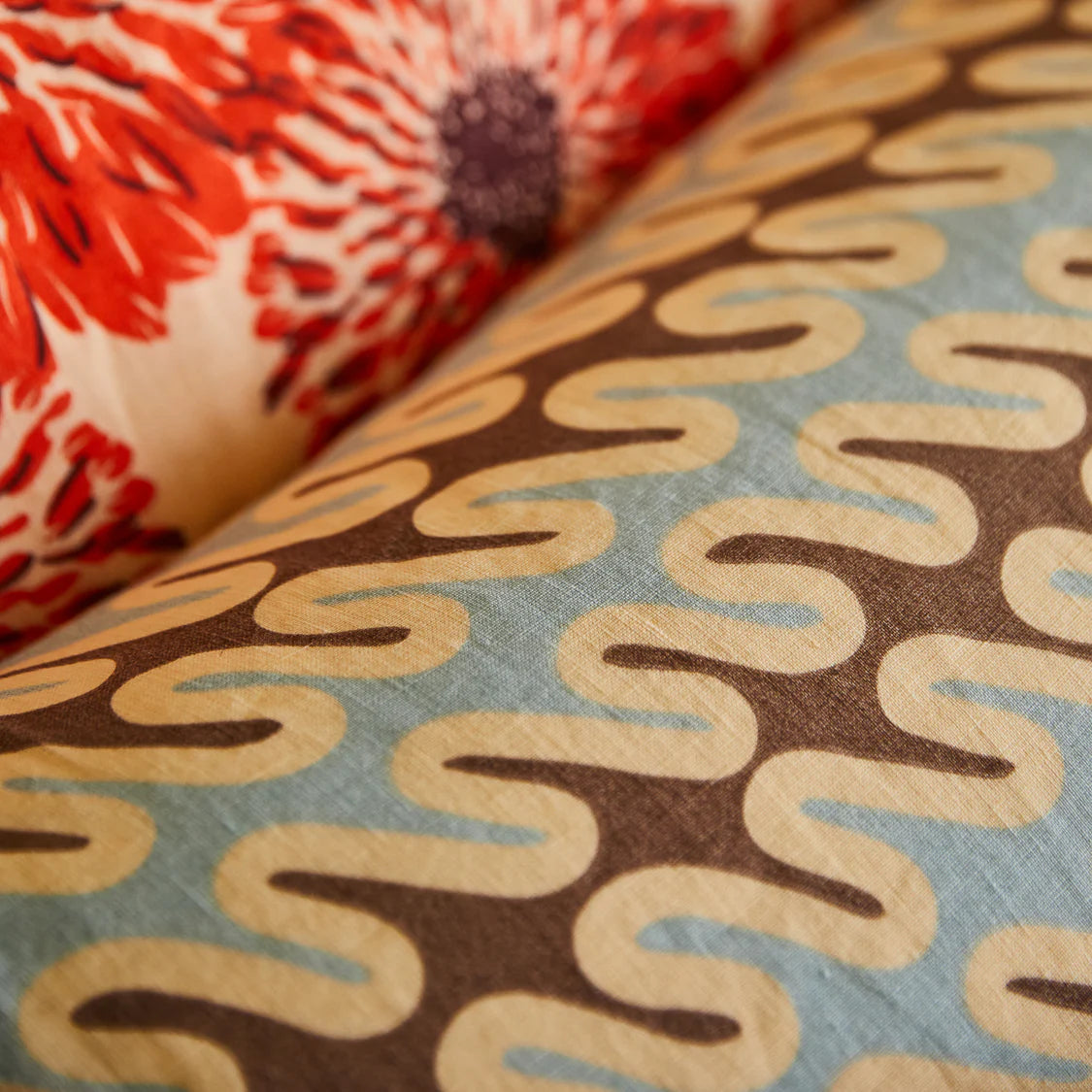 Marzia Linen Pillowcase Set - Cerulean