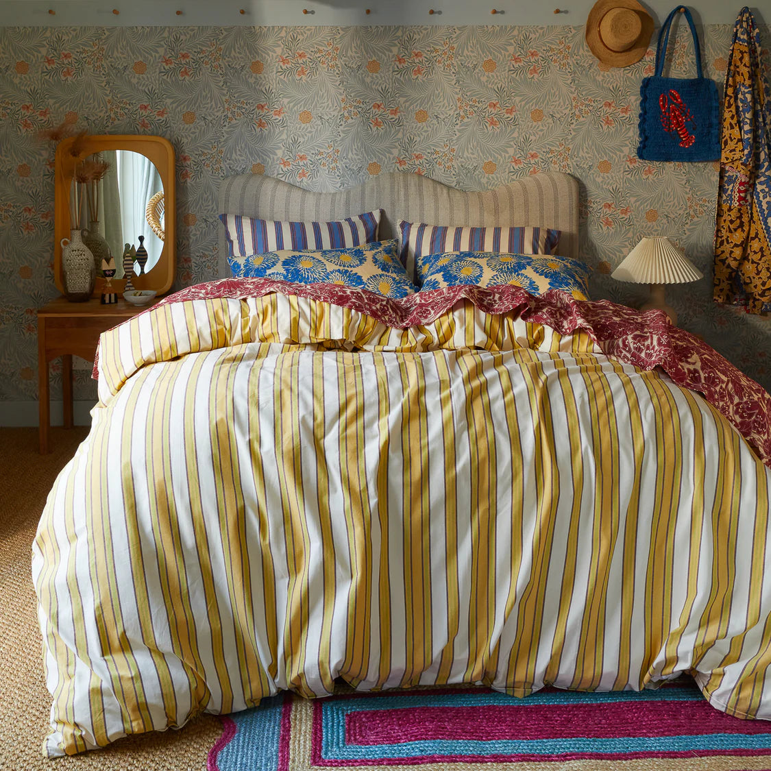 Selene Cotton Quilt Cover - Dune