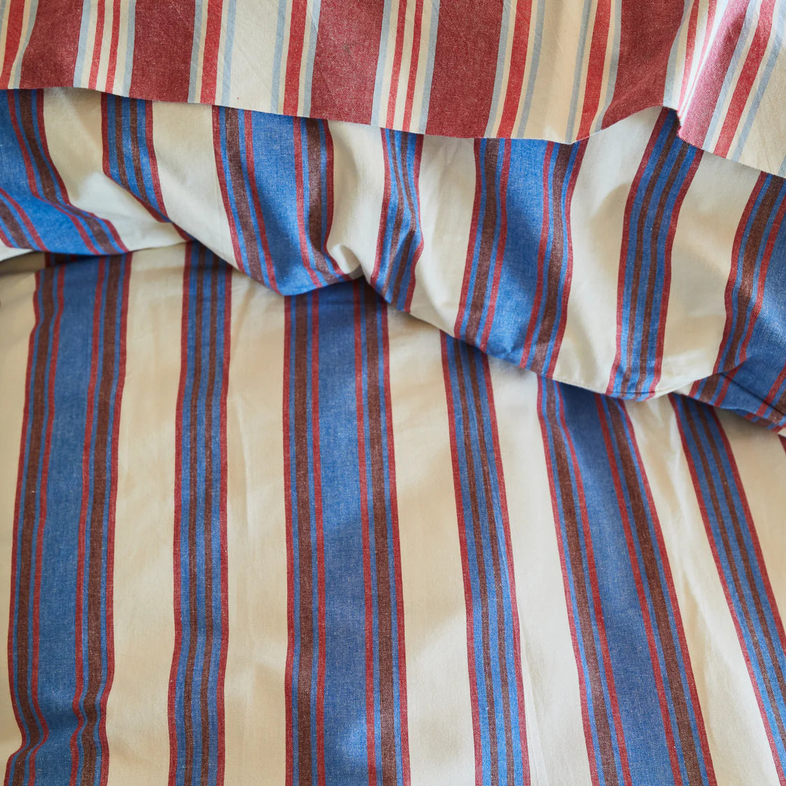 Selene Cotton Quilt Cover - Azure