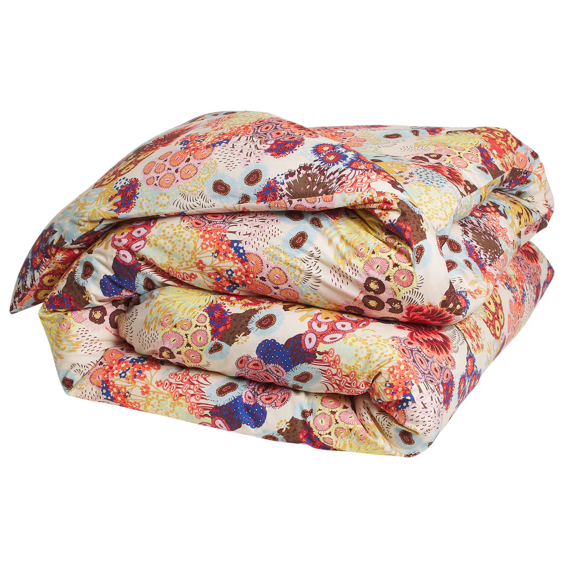 Cora Cotton Quilt Cover - Pearl