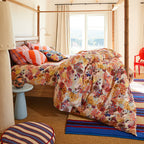 Cora Cotton Quilt Cover - Pearl