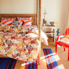 Cora Cotton Quilt Cover - Pearl