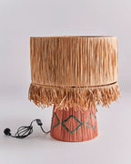 Como Raffia Lamp