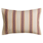 Brigitte Cotton Pillowcase Set - Mahogany