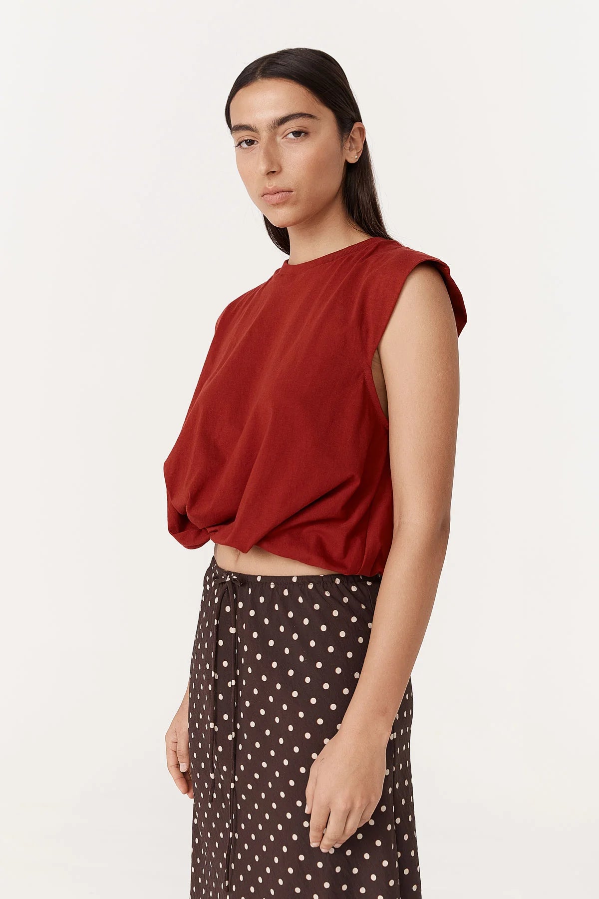 Sampson Organic Tee - Burgundy